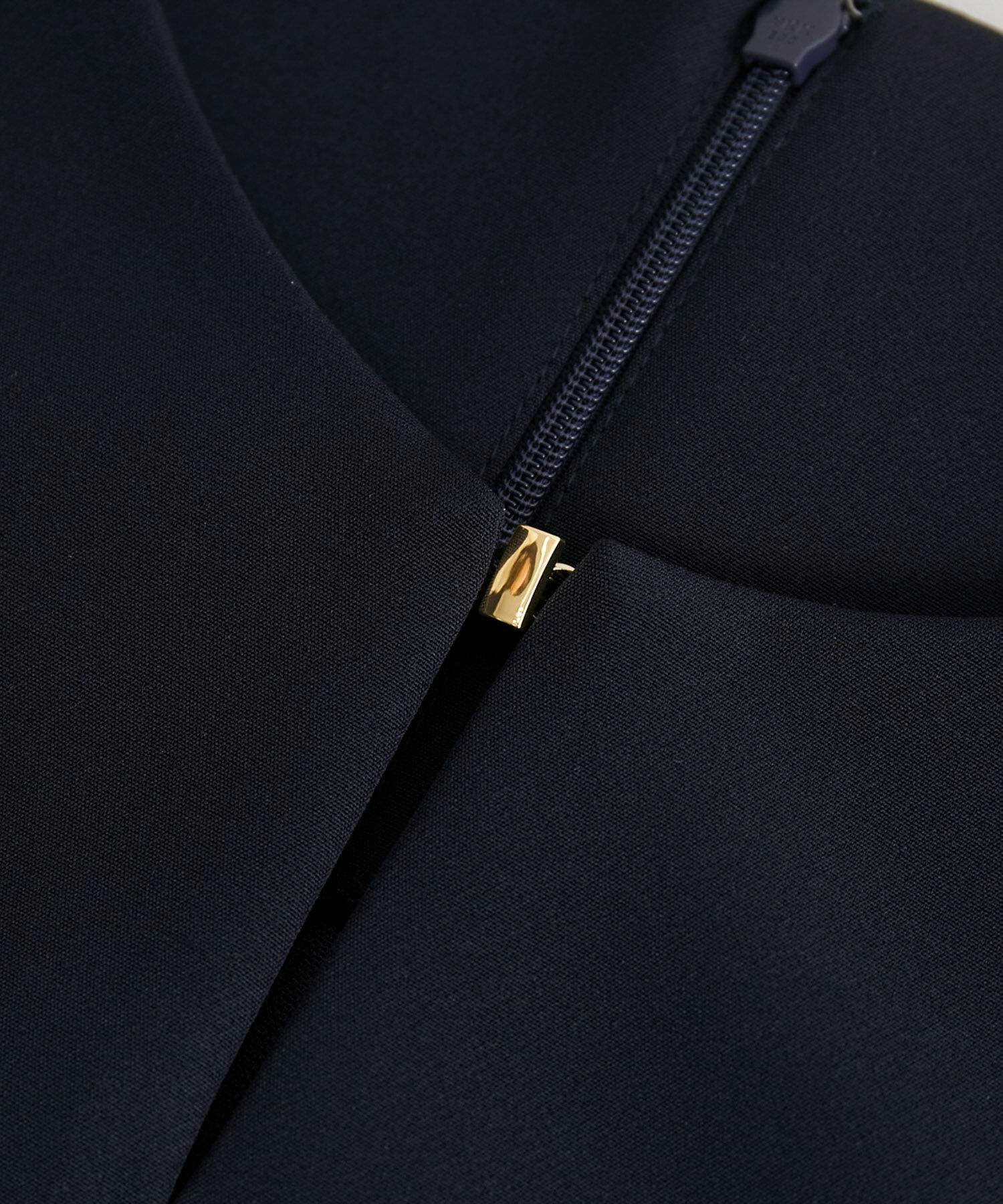 Rope&rsquo;Picnic「【360&deg;ウルトラストレッチ】セットアップ対応/ペプラムブラウス」|シャツ・ブラウス|