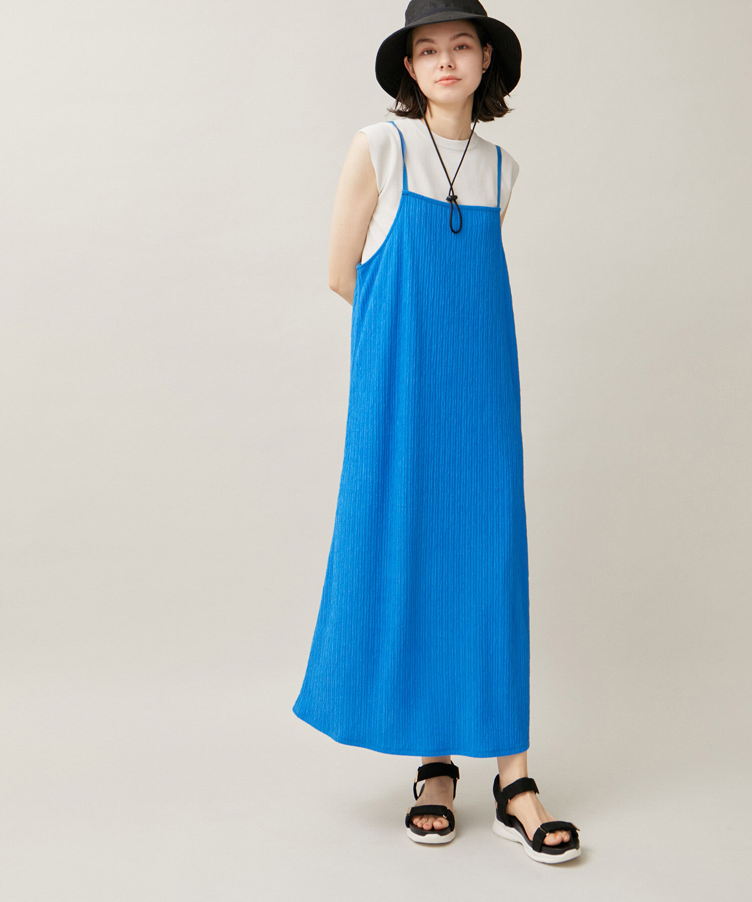 ROPE' PICNIC R「カットジャガードキャミワンピース」|ワンピース|