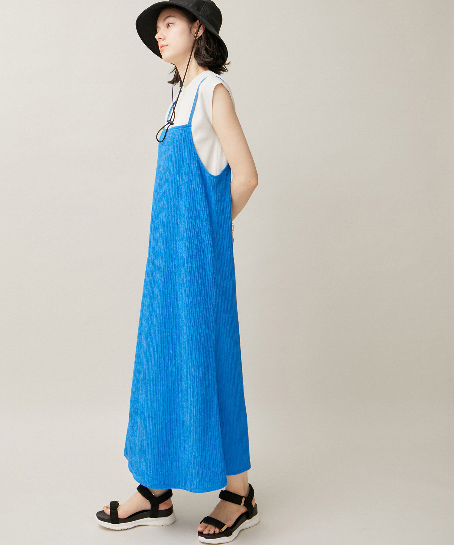 ROPE' PICNIC R「カットジャガードキャミワンピース」|ワンピース|