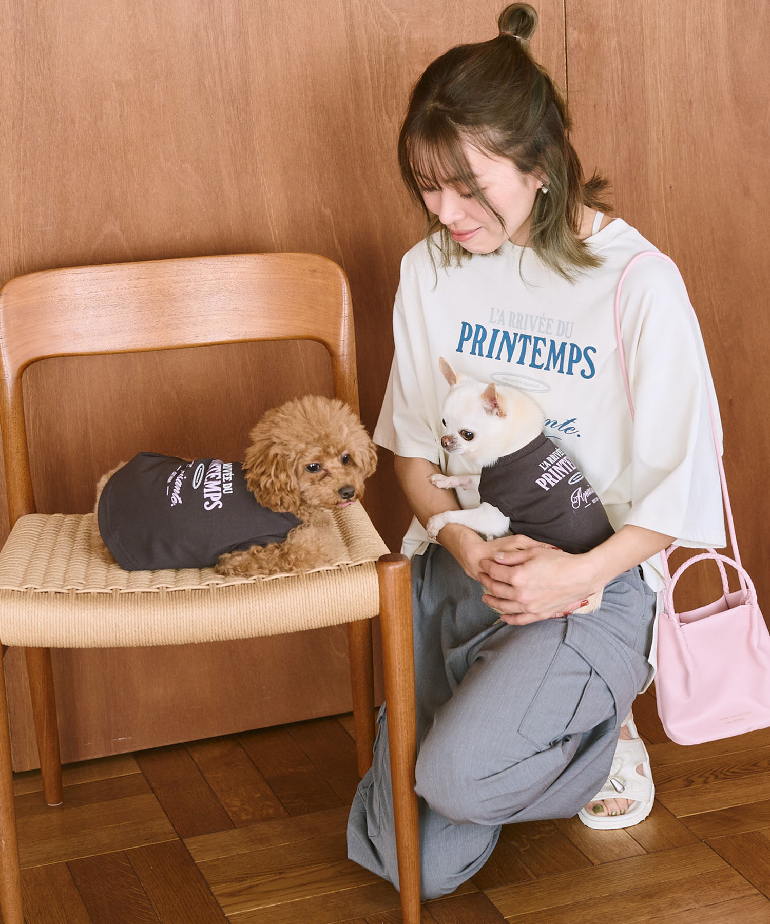 ROPE PICNIC PASSAGE「【DOG】マウンテンプリントタンクトップ/リンクコーデ」|その他|