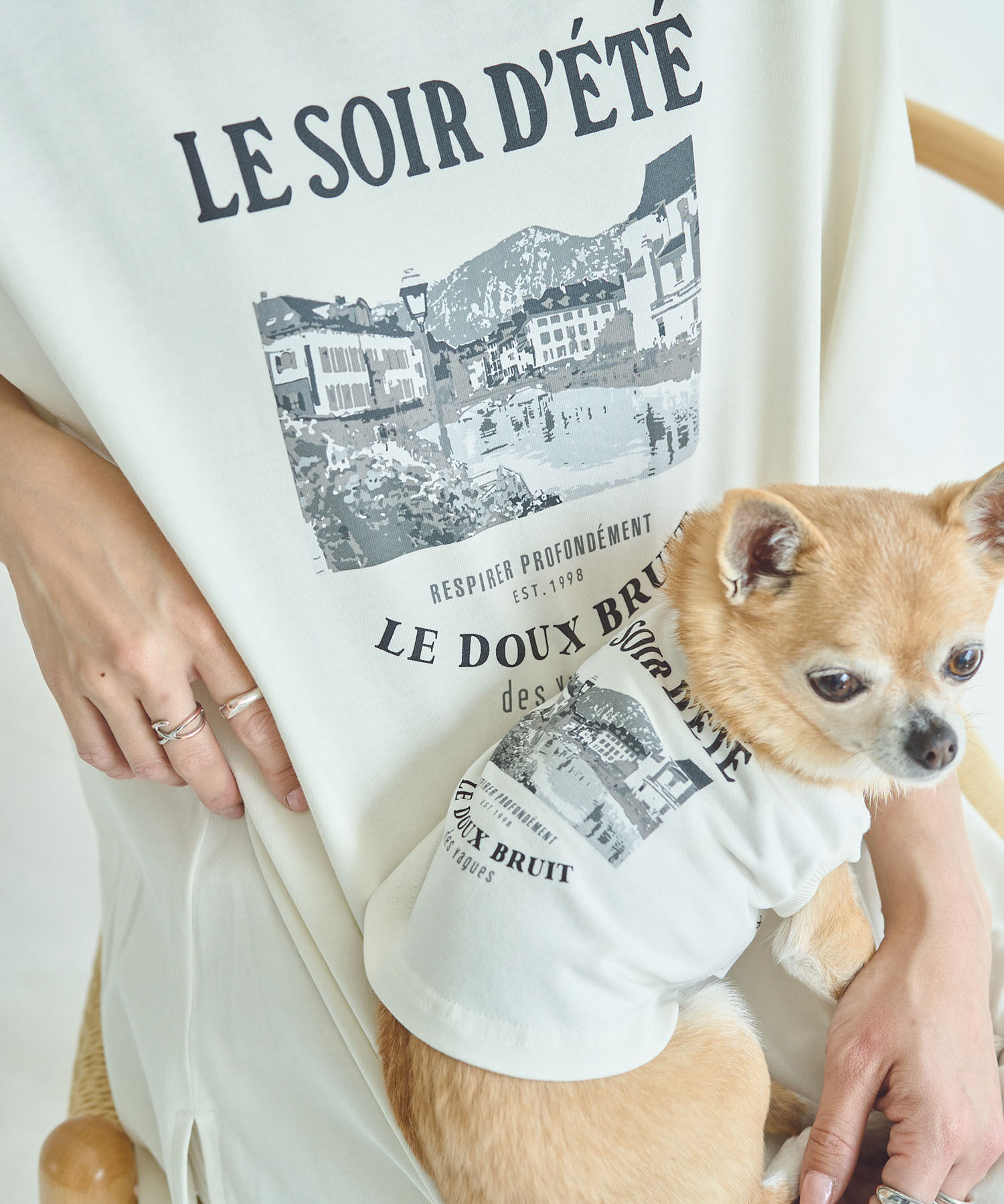 ROPE PICNIC PASSAGE「【DOG】マウンテンプリントタンクトップ/リンクコーデ」|その他|