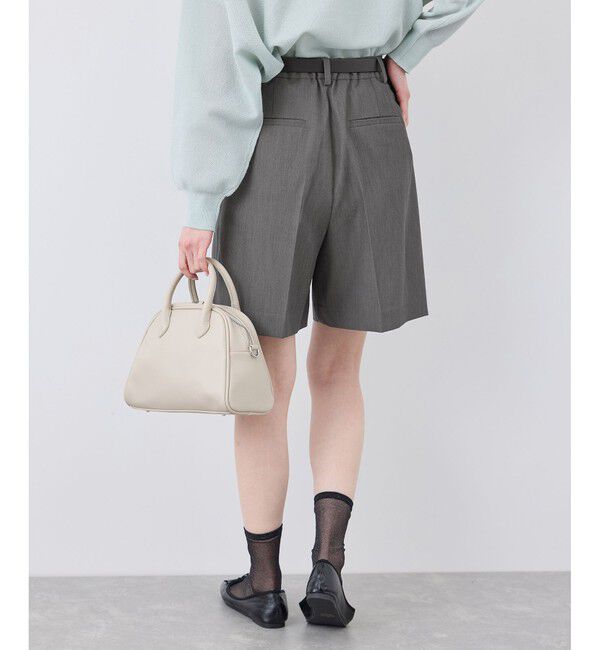 Rope&rsquo;Picnic「ハーフタックパンツ」|チノ|