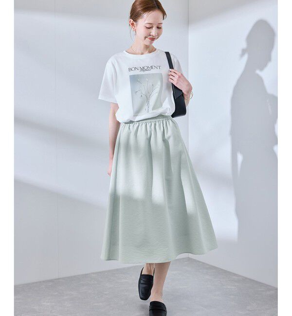 Rope&rsquo;Picnic「【UVケア・遮熱】Comfort Seriesコンフォートシリーズ/着丈が選べるフレアスカート」|スカート|