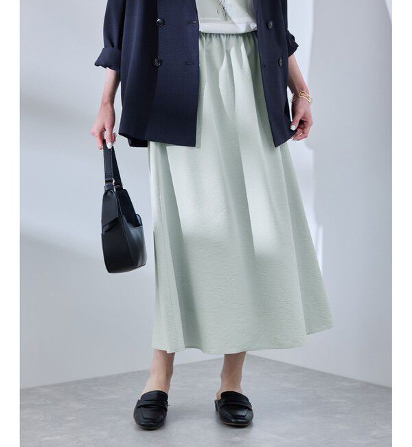 Rope&rsquo;Picnic「【UVケア・遮熱】Comfort Seriesコンフォートシリーズ/着丈が選べるフレアスカート」|スカート|