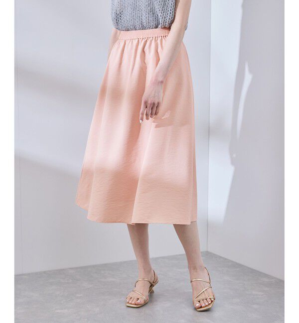 Rope&rsquo;Picnic「【UVケア・遮熱】Comfort Seriesコンフォートシリーズ/着丈が選べるフレアスカート」|スカート|