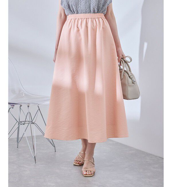 Rope&rsquo;Picnic「【UVケア・遮熱】Comfort Seriesコンフォートシリーズ/着丈が選べるフレアスカート」|スカート|