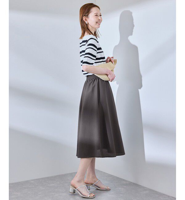 Rope&rsquo;Picnic「【UVケア・遮熱】Comfort Seriesコンフォートシリーズ/着丈が選べるフレアスカート」|スカート|