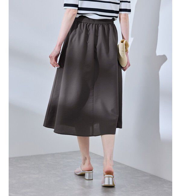 Rope&rsquo;Picnic「【UVケア・遮熱】Comfort Seriesコンフォートシリーズ/着丈が選べるフレアスカート」|スカート|