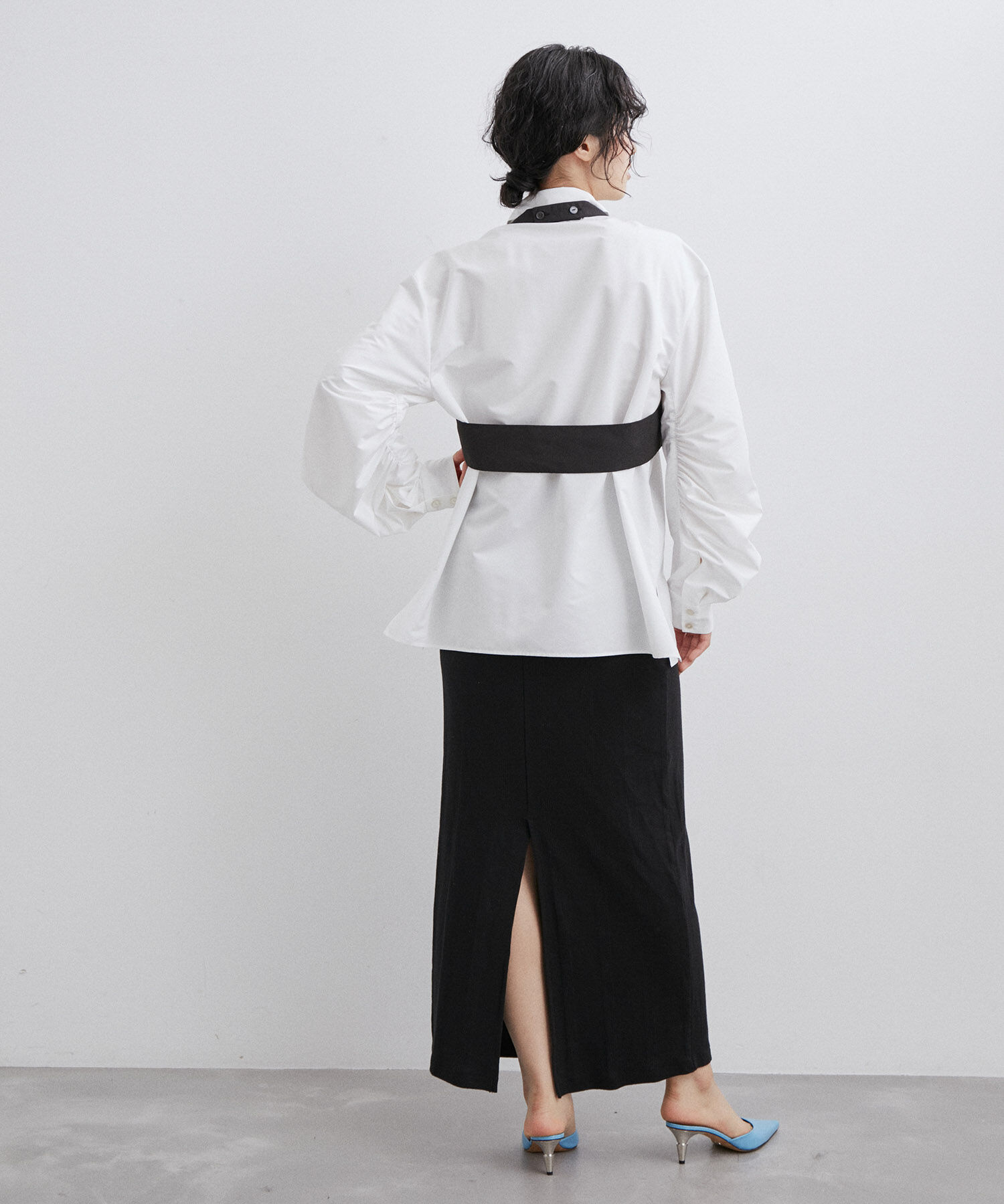 ADAM ET ROPE'「〈SETアイテム〉ビスチェセットシャツ」|シャツ・ブラウス|