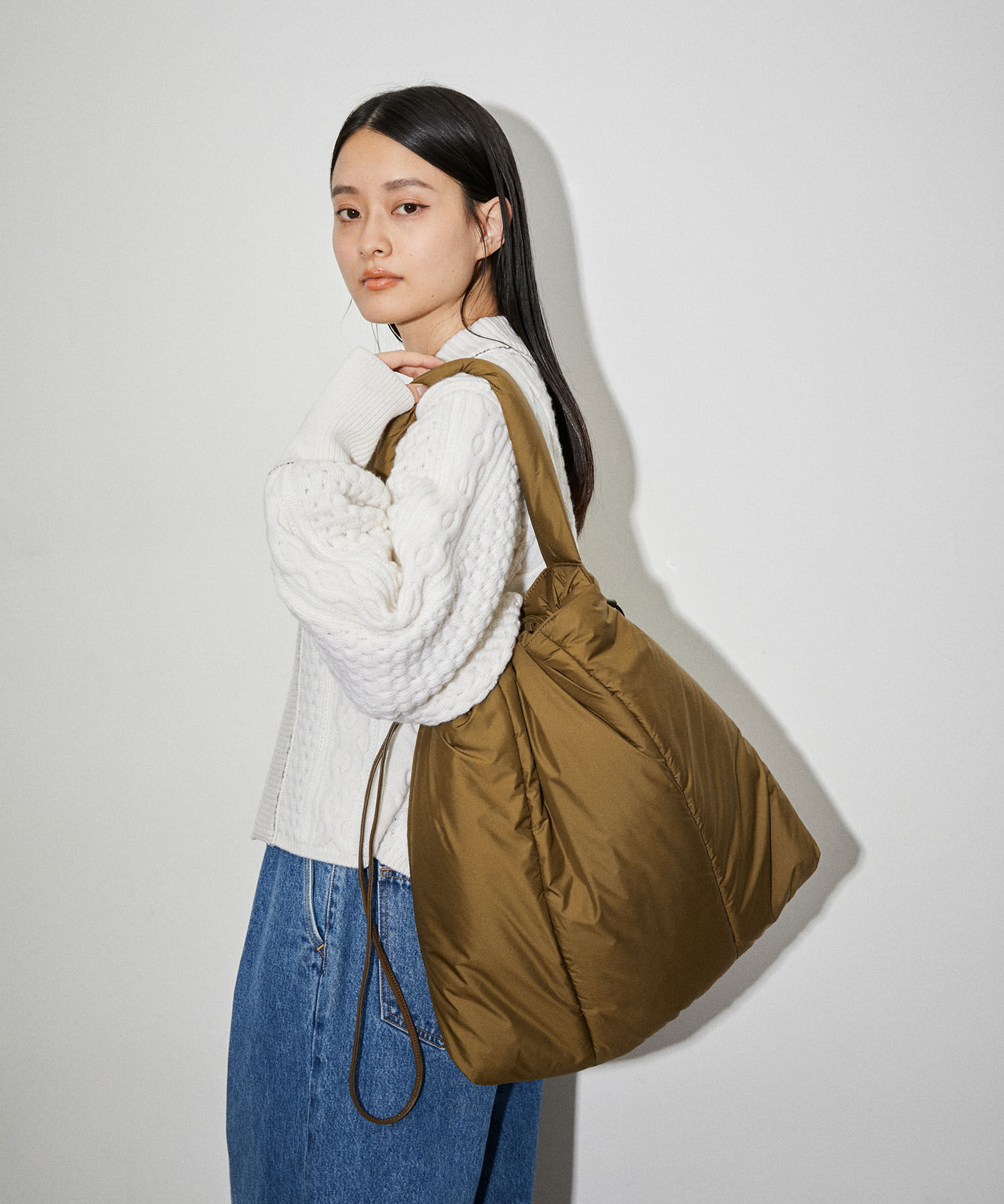 ADAM ET ROPE'「ドロスト軽量マルチトート(撥水)」|トートバッグ|