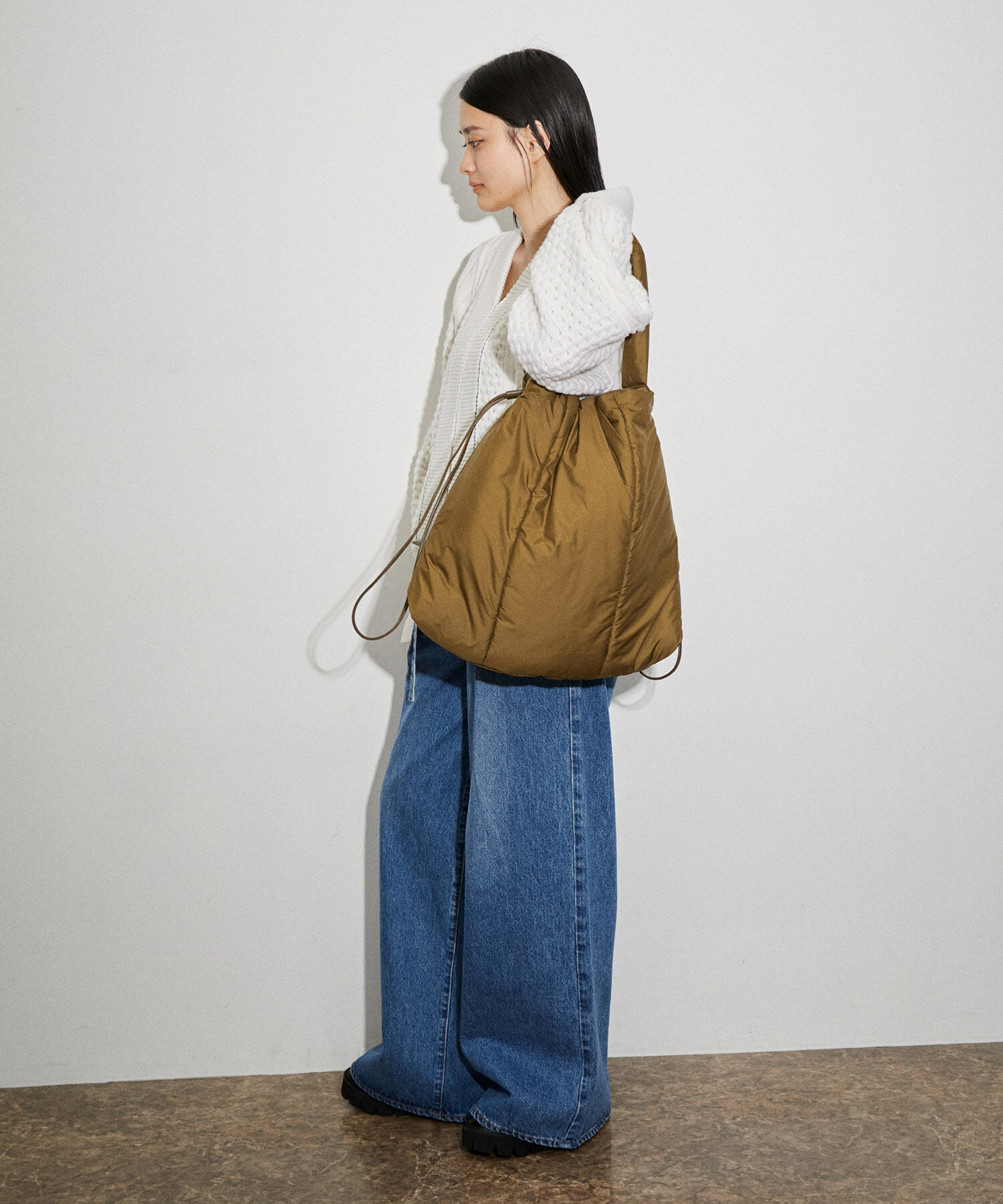 ADAM ET ROPE'「ドロスト軽量マルチトート(撥水)」|トートバッグ|