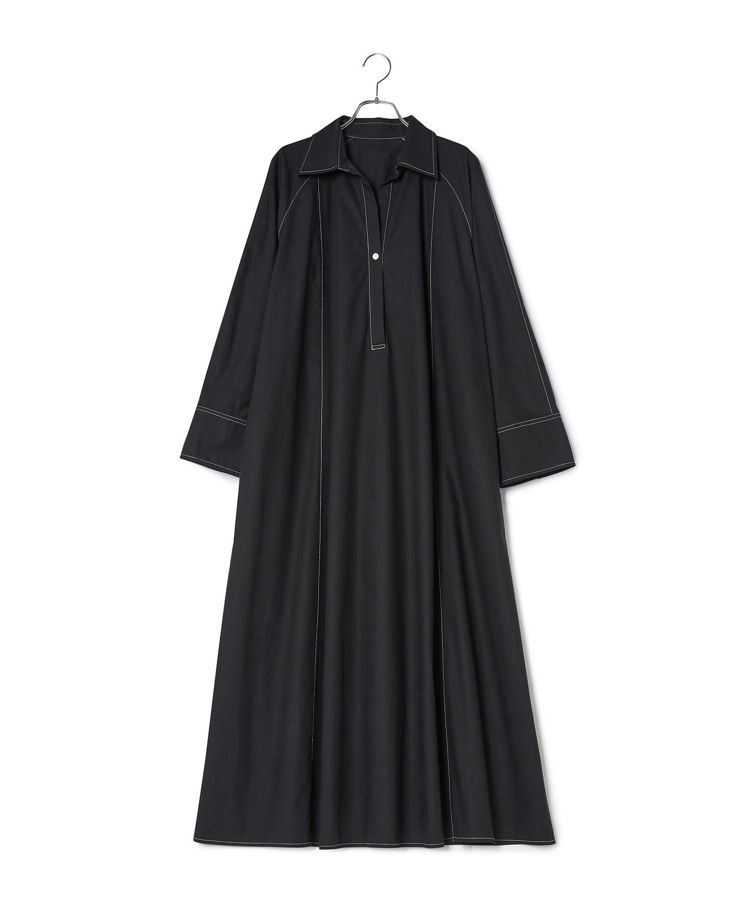 ADAM ET ROPE'「テントラインシャツワンピース」|その他|