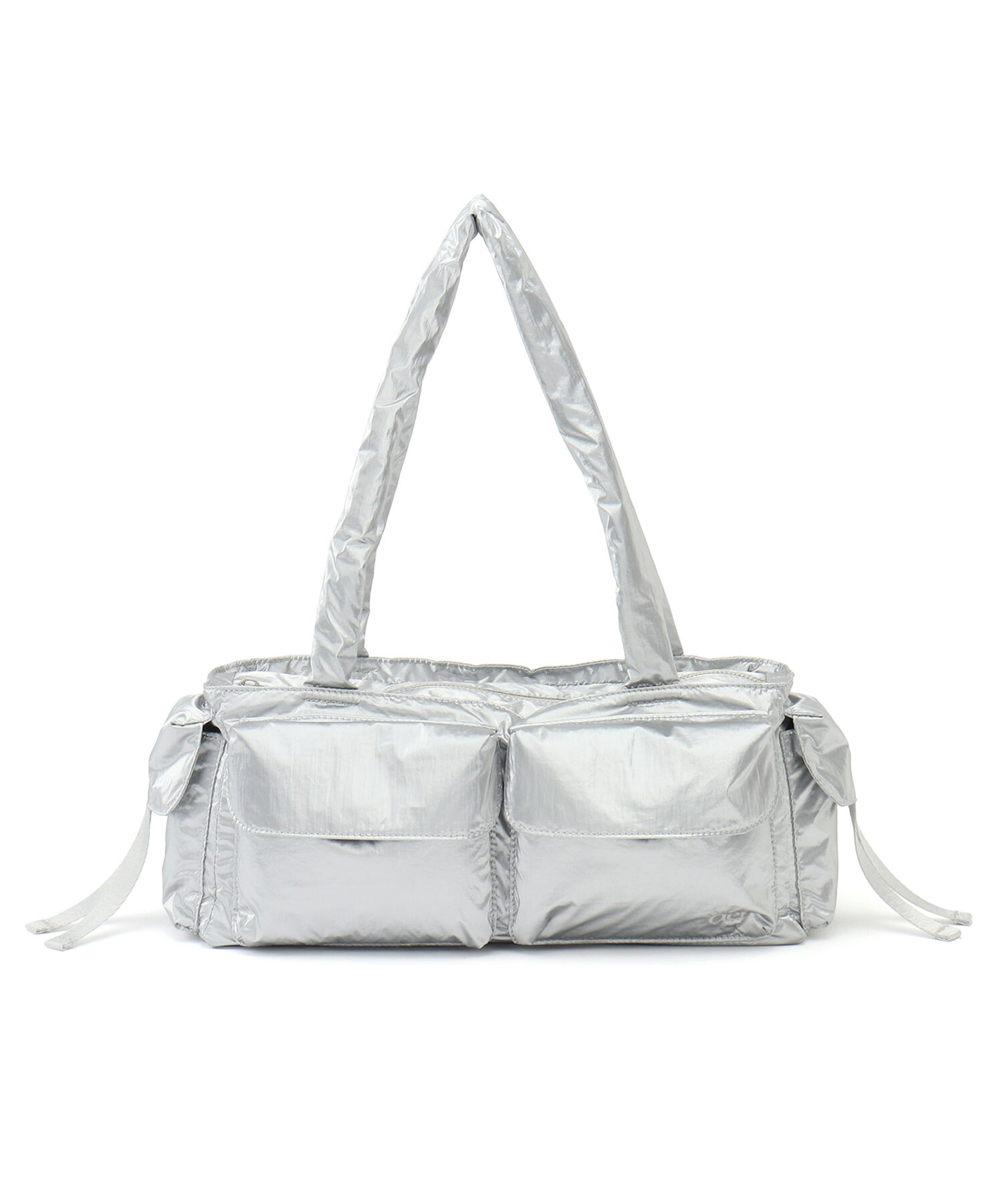 ADAM ET ROPE'「【サステナブル・WEB限定】フラップポケットスクエアートート」|トートバッグ|