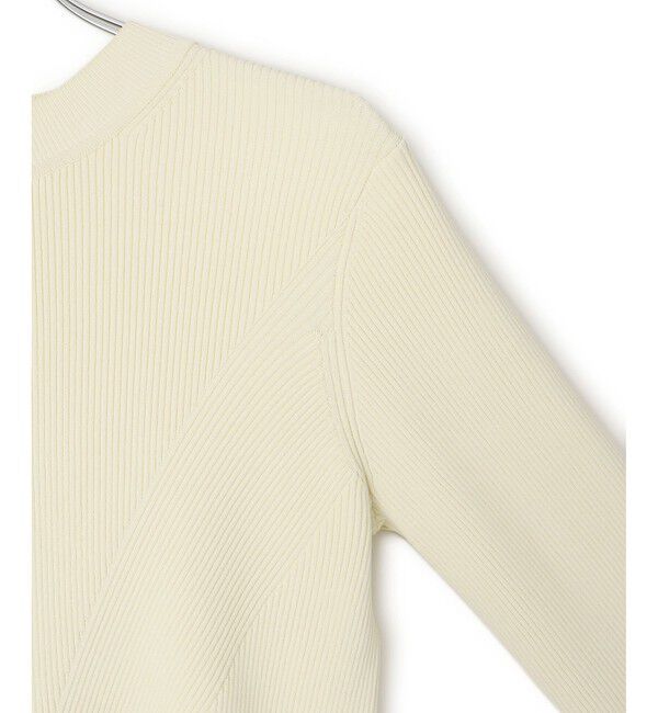 ADAM ET ROPE'「【再入荷】・【サステナブル】ペプラムコンビニットプルオーバー」|ニット・セーター|