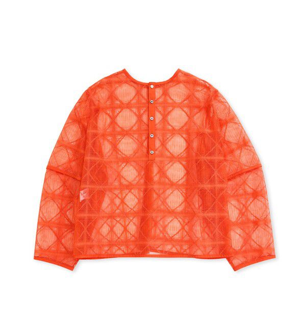 ADAM ET ROPE'「スクエアレースプルオーバー」|Tシャツ・カットソー|