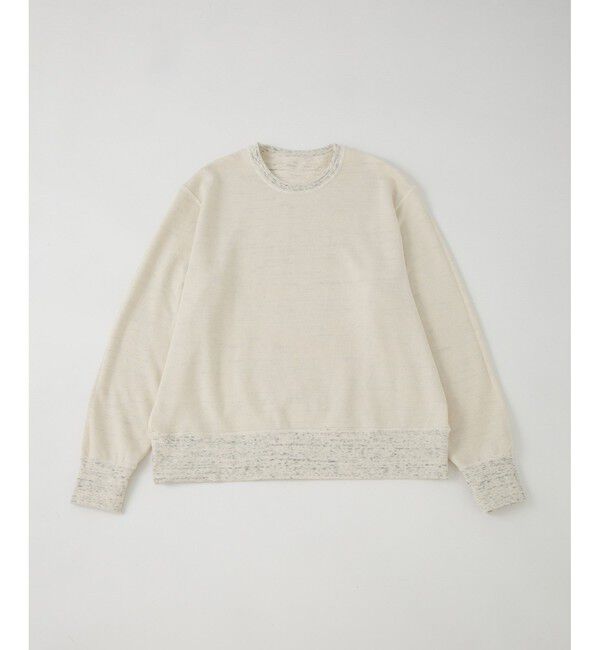 ADAM ET ROPE'「【リバーシブル/パイル】クルーネック スウェット プルオーバー / ロングシーズン着用可能」|スウェット・ジャージ|