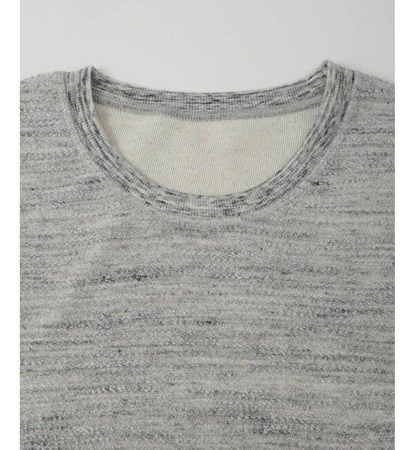 ADAM ET ROPE'「【リバーシブル/パイル】クルーネック スウェット プルオーバー / ロングシーズン着用可能」|スウェット・ジャージ|