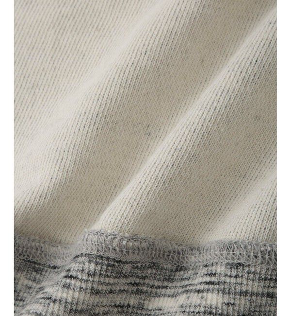 ADAM ET ROPE'「【リバーシブル/パイル】クルーネック スウェット プルオーバー / ロングシーズン着用可能」|スウェット・ジャージ|