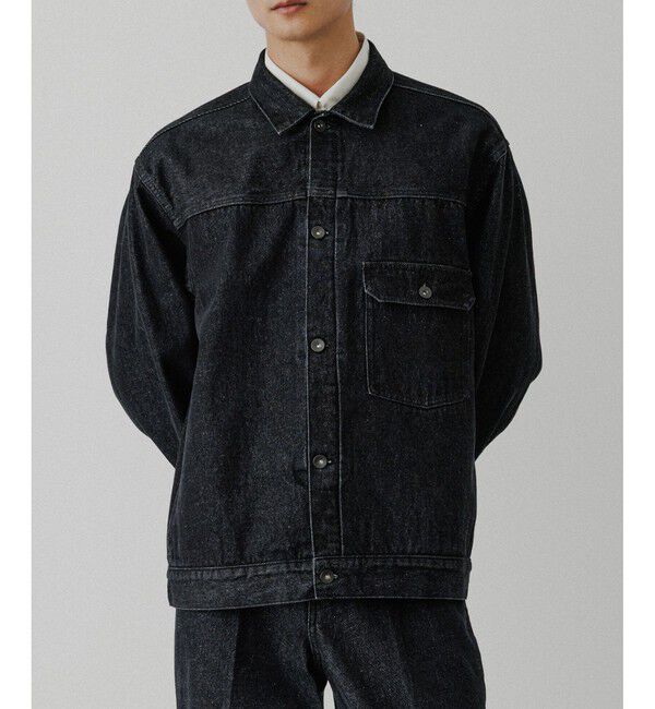 ADAM ET ROPE'「デニム トラッカー ジャケット / ADAM ET ROPE' JEANS -PERS-」|デニムジャケット|