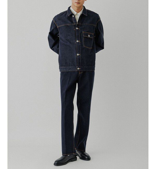 ADAM ET ROPE'「デニム トラッカー ジャケット / ADAM ET ROPE' JEANS -PERS-」|デニムジャケット|