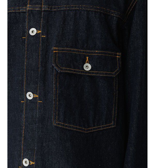 ADAM ET ROPE'「デニム トラッカー ジャケット / ADAM ET ROPE' JEANS -PERS-」|デニムジャケット|