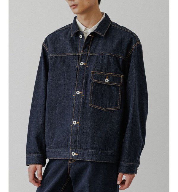 ADAM ET ROPE'「デニム トラッカー ジャケット / ADAM ET ROPE' JEANS -PERS-」|デニムジャケット|