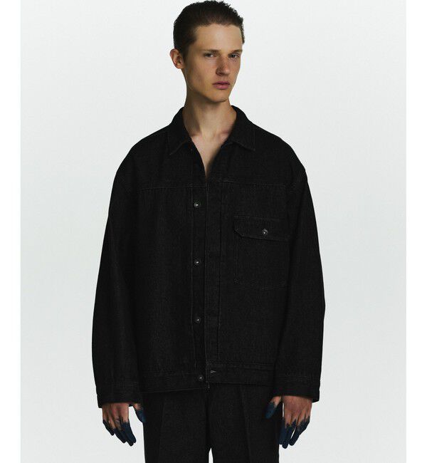 ADAM ET ROPE'「デニム トラッカー ジャケット / ADAM ET ROPE' JEANS -PERS-」|デニムジャケット|