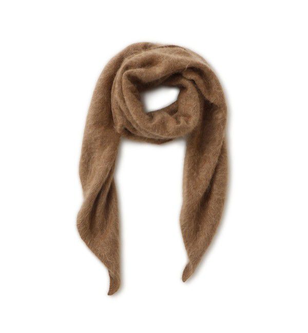 ADAM ET ROPE'「ブラッシュカシミアストール」|ストール|