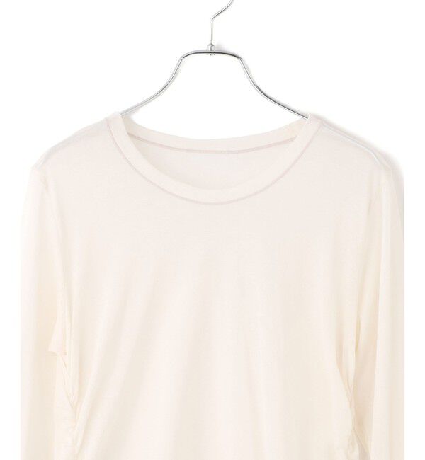 ADAM ET ROPE'「シアークルーネックトップス」|Tシャツ・カットソー|