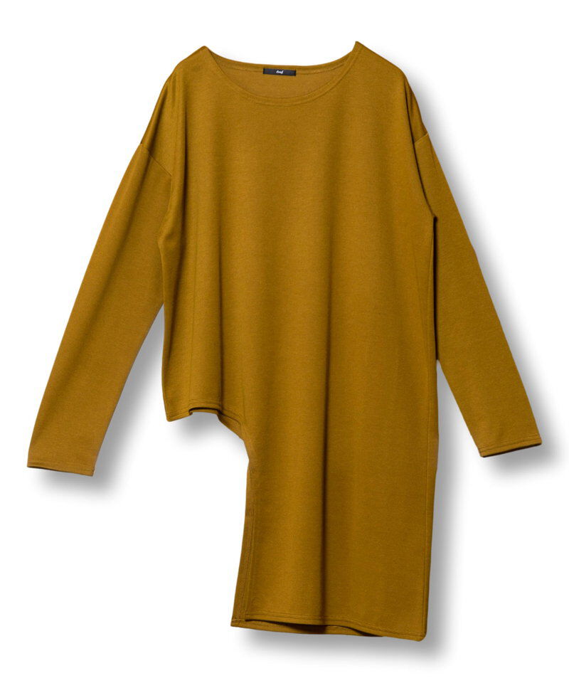  「アシンメトリーヘムプルオーバー」|Tシャツ・カットソー|