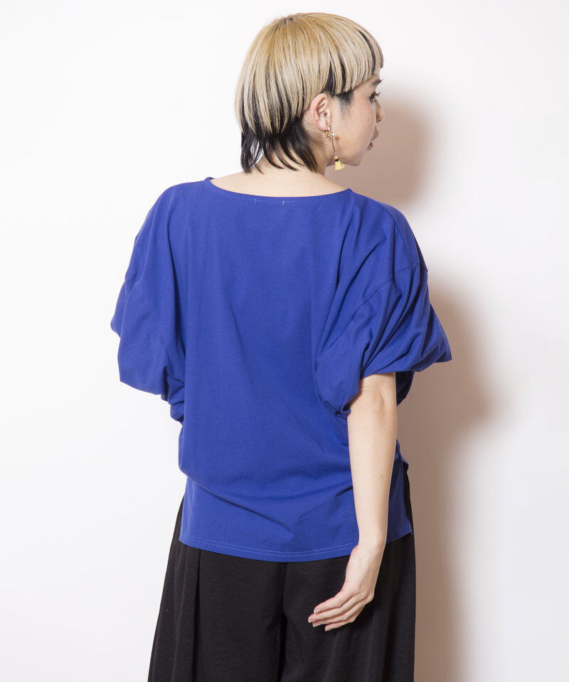  「ツイストスリーブプルオーバー」|Tシャツ・カットソー|