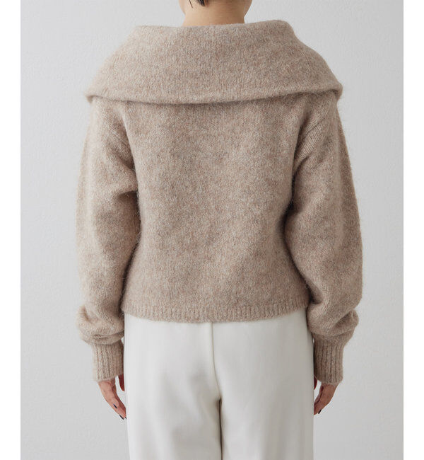 THE PAUSE「【THE PAUSE】ハーフジッププルオーバー」|ニット・セーター|