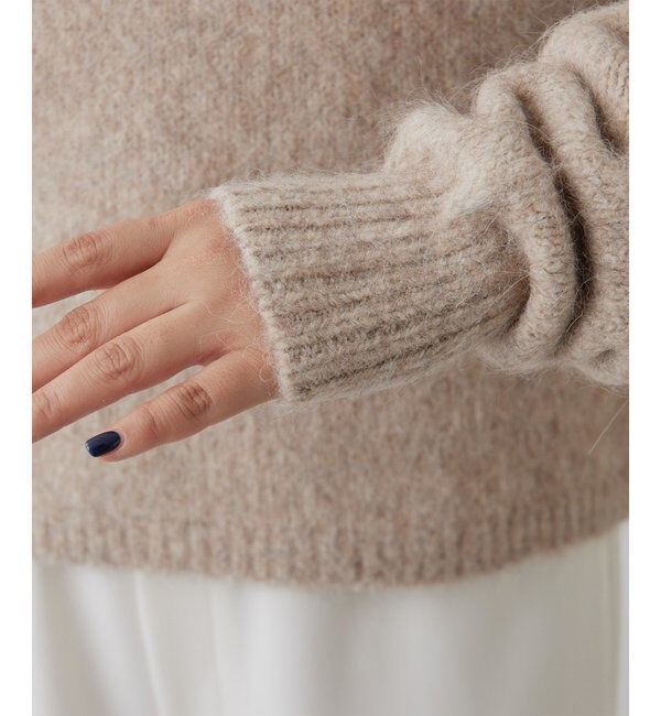 THE PAUSE「【THE PAUSE】ハーフジッププルオーバー」|ニット・セーター|