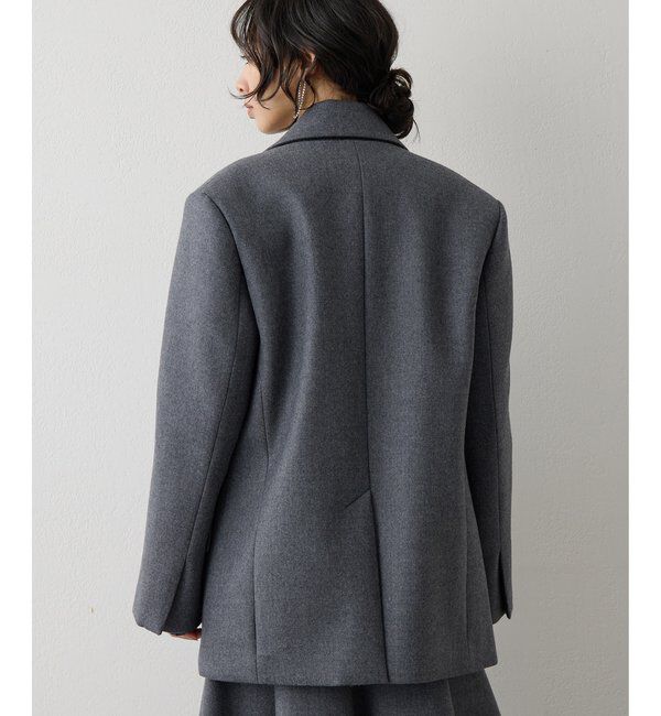  「ボンディングオーバージャケット」|テーラードジャケット|