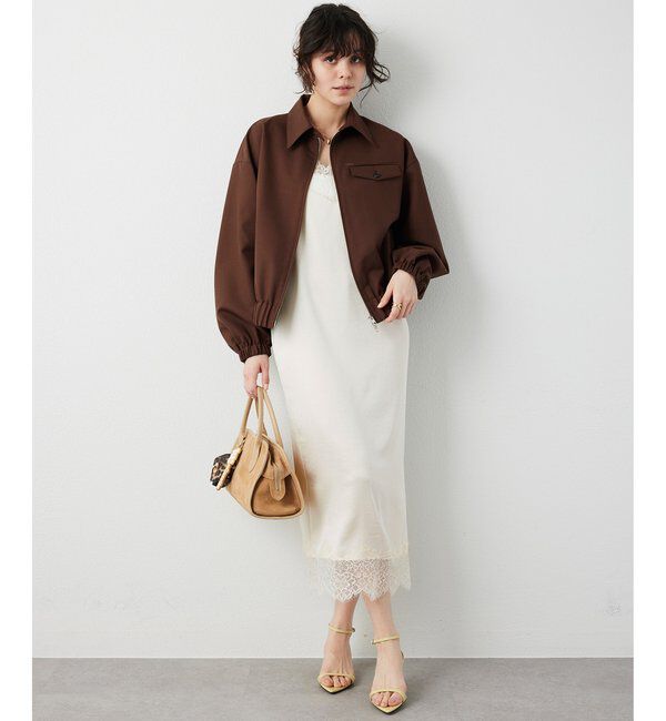  「レースロングキャミ」|シャツ・ブラウス|