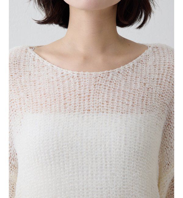  「【THE PAUSE】メッシュプルオーバー」|ニット・セーター|