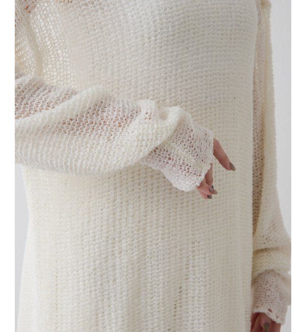  「【THE PAUSE】メッシュプルオーバー」|ニット・セーター|