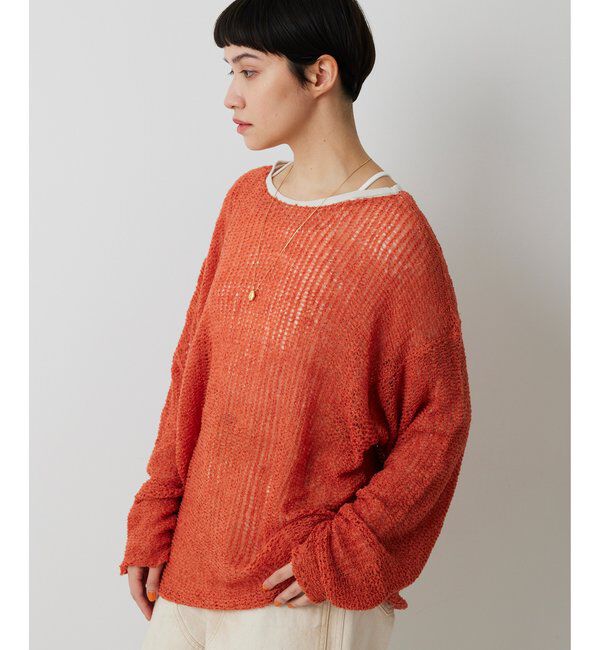  「【THE PAUSE】メッシュプルオーバー」|ニット・セーター|