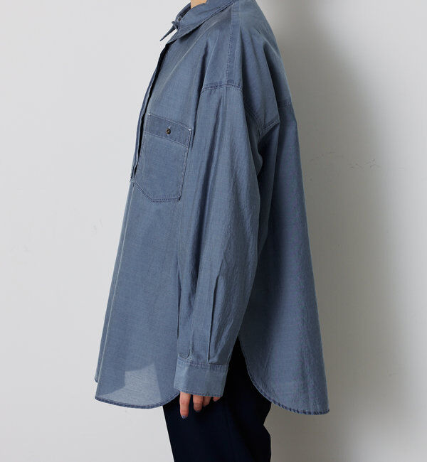  「シアーデニムシャツ」|シャツ・ブラウス|