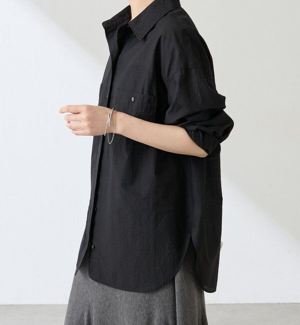  「シアーデニムシャツ」|シャツ・ブラウス|