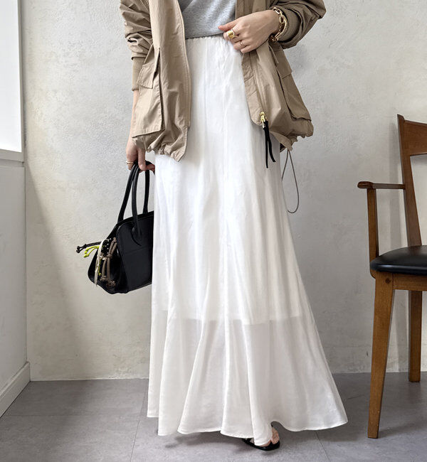  「キュプラフレアスカート」|スカート|