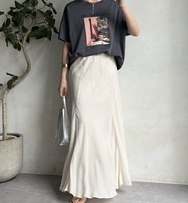  「キュプラフレアスカート」|スカート|