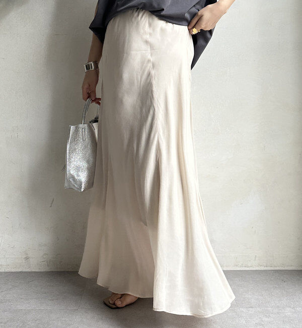  「キュプラフレアスカート」|スカート|