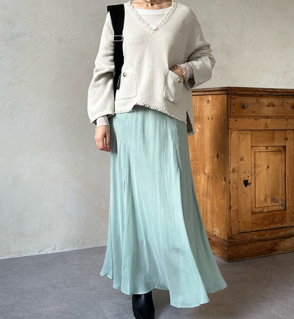  「キュプラフレアスカート」|スカート|