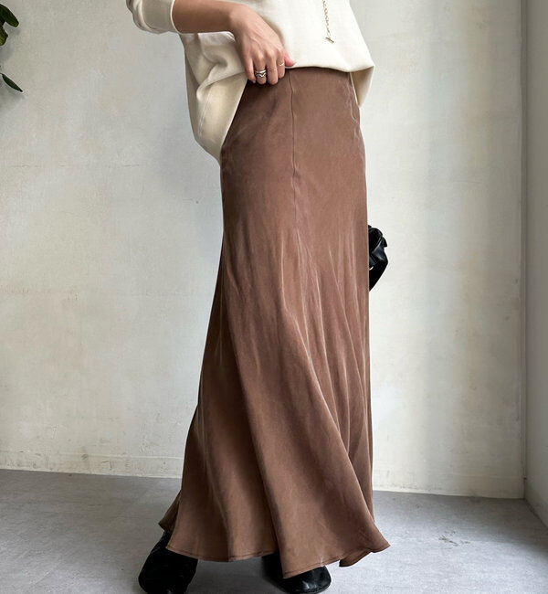  「キュプラフレアスカート」|スカート|