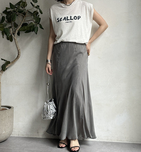  「キュプラフレアスカート」|スカート|