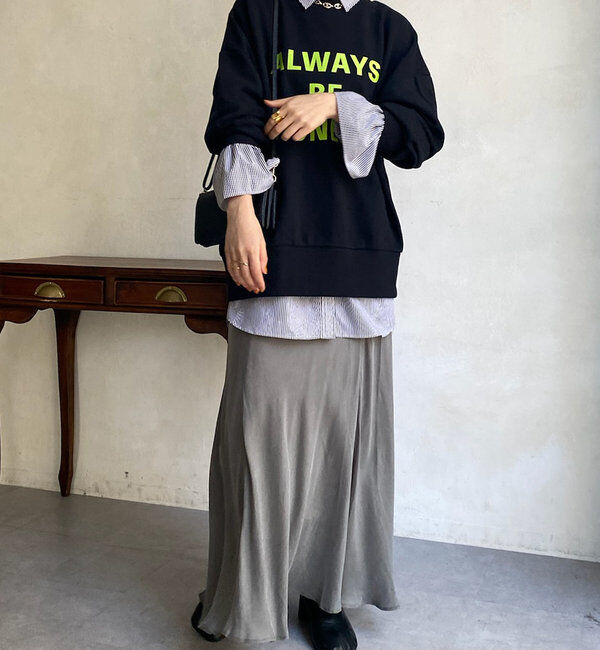  「キュプラフレアスカート」|スカート|