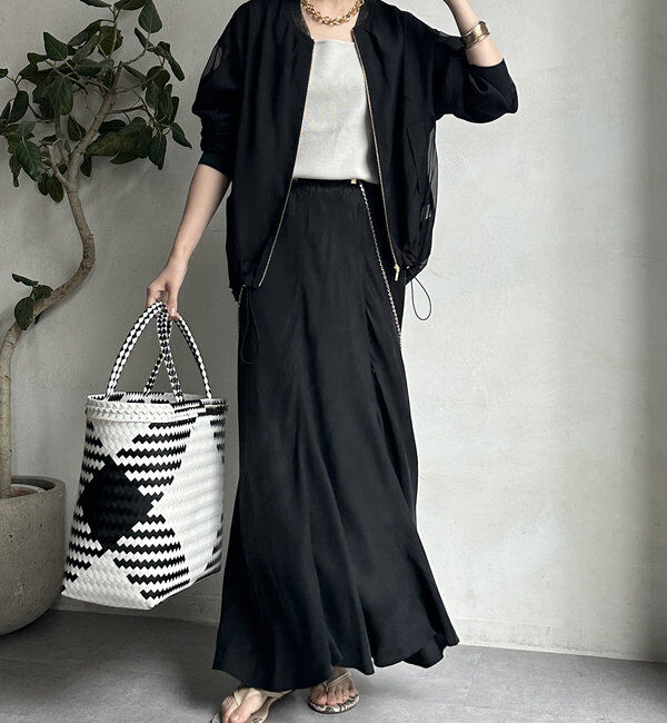  「キュプラフレアスカート」|スカート|