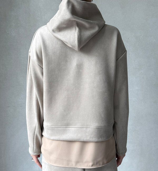  「【WEB限定】レイヤードフーディー＋イージータイトスカート」|スーツ|