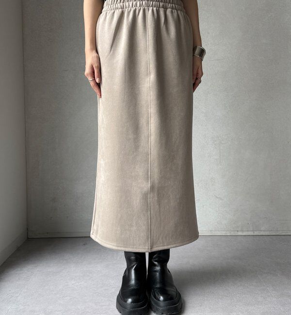  「【WEB限定】レイヤードフーディー＋イージータイトスカート」|スーツ|